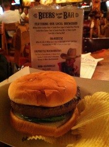 Elk burger