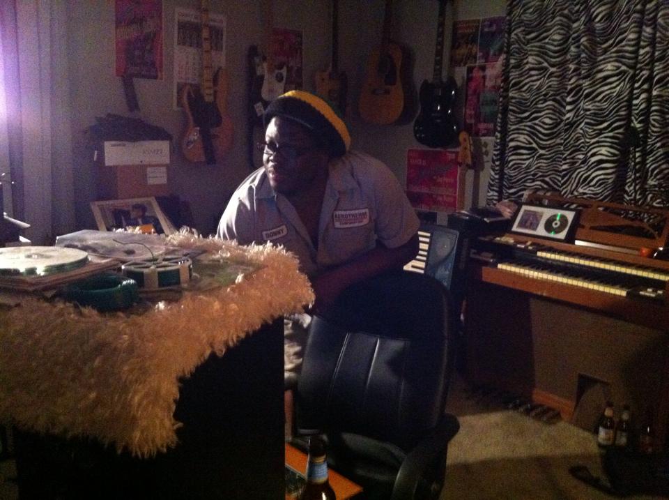 Bobby Cuff's studio in LA